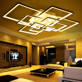 创意个性LED吸顶灯具 无极调光客厅灯现代简约大气大厅卧室灯温馨