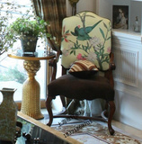 厂家直销法式美式实木雕花书椅休闲椅新古典欧式单人沙发别墅餐椅