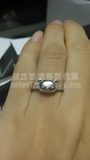 香港代购专柜正品六福珠宝18K金黄金钻石轻松小熊女士戒指指环