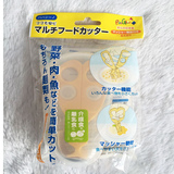日本本土Gino吉诺婴儿食物碾碎夹/面条万能剪/辅食剪日本内销版