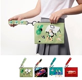 YiZi holiday系列 PU印花 化妆包/杂物收纳包/手拿包