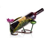 欧式创意铁艺红酒架摆件 仿真酒柜装饰品 个性葡萄酒架酒瓶架包邮