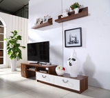 宜家家具伸缩电视柜 小户型组合板式电视机柜 简约实木电视柜特价