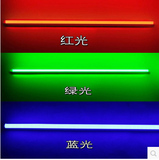 0.6LED分一体0.9红蓝绿紫黄暖白T5T8鱼缸七彩色日光灯管1.2米
