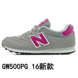 New BalanceNB女鞋女子复古休闲跑步鞋运动鞋圆头夏季GW500 PG/PT