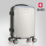 瑞士军刀品牌拉杆箱万向轮铝框箱行李箱20寸24寸旅行箱飞机轮箱包