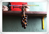 潮创意客厅汽车实木挂件植物果实果串挂饰吊件吊饰家居装饰品礼品