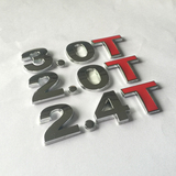 江淮和悦A13汽车金属3D立体贴1.6T 2.0T 1.8T 2.4T 3.0T排量车标