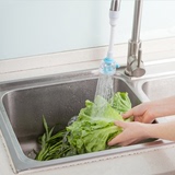 韩式创意厨房带调节阀门水龙头花洒节水器 厨房洗菜喷水头 节水器