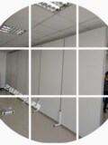北京办公室可移动屏风高隔断活动隔板玻璃隔墙折叠挡光板厂家定做