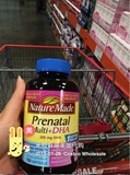 美国直邮代购 Naturemade 孕妇哺乳 叶酸多重维生素 DHA 150粒