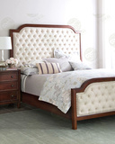 欧式床双人床实木床1.8米法式新古典家具美式橡木床原木公主婚床