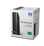 WD 西部数据Elements元素 4T 4TB 3.5寸移动硬盘 USB3.0