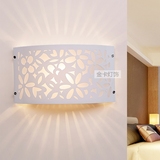 创意LED雕花壁灯 酒店工程宾馆客厅卧室床头灯楼梯走廊墙壁灯包邮