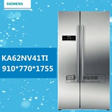 SIEMENS/西门子KA62NV41TI银色不锈钢对开门冰箱双开门冰箱