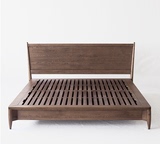 简约现代 全实木床双人床高箱储物 日式橡木 1.5米1.8米 北欧宜家
