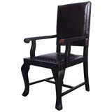 漫咖啡供应商 漫咖啡座椅 古董椅古典椅 欧式椅 真皮座椅 老榆木
