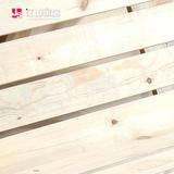 特价松木实木硬折叠宜家米隆儿童床床板1.2 1.5 1.8米排骨架定做
