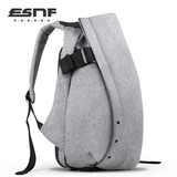 ESNF双肩包男背包青年韩版潮流个性大容量旅行户外包15.6寸电脑包