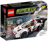 专柜正品乐高积木 LEGO 75872 超级赛车系列 奥迪R18 2016