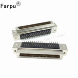 Farpu丨连接器 SCSI 68P 公头 DB型 90度弯脚 SCSI插座 公座 优质