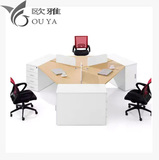 欧雅办公家具板式办公桌/职员桌/简约时尚员工桌/简易组合工作位