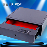 LEX整体衣柜指纹密码式保险柜抽屉式保险箱办公家用隐藏家具配件