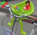 婴儿自行车前挂椅子 儿童单车安全椅子  摩托车折叠椅 玩具 挂椅