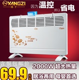 取暖器暖风机电暖器空调扇 家用防水壁挂速热节能浴室电暖气包邮