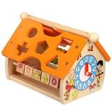 丹妮奇特（DanNiQiTe） 木制磁性钓鱼玩具大号双杆儿童拼图游戏宝