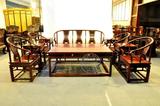 古典红木沙发组合血檀明清结合圈椅沙发十件套客厅实木沙发