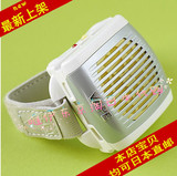 现货日本代购直邮vape便携式婴幼儿电子驱蚊器 驱蚊风扇手表