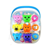 智高kk3D彩泥 12色 5030动物模具礼盒套装环保儿童益智玩具