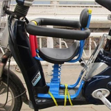 优质加大自行车后座椅后座中大童电动单车儿童安全坐椅子坐垫后置