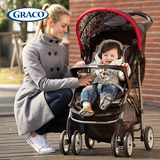 Graco葛莱婴儿车四轮推车轻便捷可坐可躺宝宝避震伞车儿童折叠车