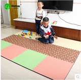包邮特价田园风泡沫拼接地垫地毯防滑防潮隔音儿童拼图幼儿园6060