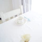 桌布布艺纯白色酒店西餐茶几书桌会议桌垫台布zhuobu拍照背景布