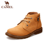 camel骆驼男鞋新款正品马丁靴 流行男靴户外休闲皮靴子A2322001