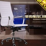 电脑椅家用皮质办公椅黑白色升降电脑椅简约人体力学电脑椅子
