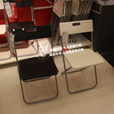 2.2温馨宜家IKEA冈德尔折叠椅靠背椅会议椅餐椅简易塑料椅会议椅