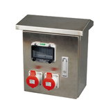 不锈钢材质检修电源箱 防水电源检修箱/不锈钢工业检修插座箱