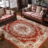 博尼亚欧式地毯客厅茶几地毯手工剪花加密加厚美式水洗地毯可水洗