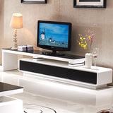 迪威雨 简约现代客厅电视柜 大小户型可伸缩电视柜家具