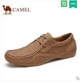 Camel/骆驼男鞋 正品真皮运动户外透气休闲鞋A622066180 假一罚十