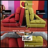 可折叠懒人沙发 可拆洗创意单人休闲沙发椅双人床上两用榻榻米床