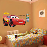 汽车总动员墙贴画幼儿园儿童房间宝宝卧室床头背景墙面装饰贴壁纸