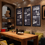 美式墙饰创意家居样板房客厅实木壁挂餐厅咖啡厅墙面装饰品木板画