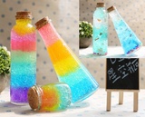 diy许愿瓶玻璃 迷你漂流瓶星空瓶创意彩虹瓶星云瓶海洋瓶子心愿瓶
