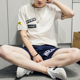 2016新款韩版男装衣服青少年夏季短袖t恤学生半袖港风修身体恤潮