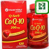 美国名牌Vitamin World辅酶Q10 抗衰老美容颜营养心脏200mg120粒